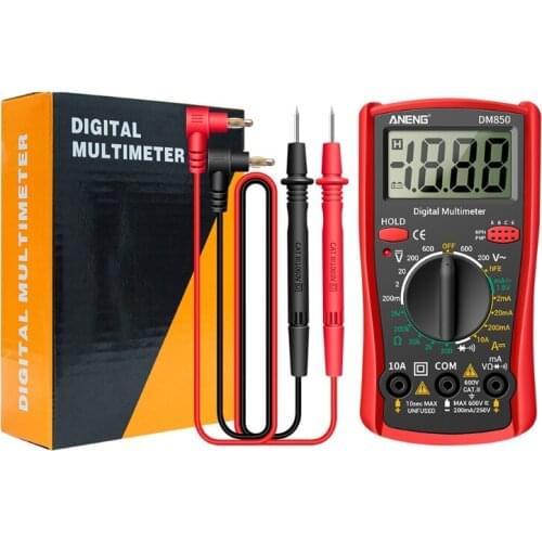 Aneng Dm850 Automotive Multimeter Rms Multimeter Voltage Smart Voltmeter Pliers Amper Capacimeter Electric Tools Au11 21