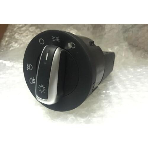 Fast ship 3BD 941 531 For VW Golf / Jetta / Bora Mk4 Passat B5 / B5.5 Polo 9N / 9N3 Lupo New Beetle T5 Chrome Headlight switch