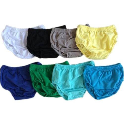 Kaiya Angel Baby Bloomers Solid Color Baby Diaper Cover 2017 Newborn Ruffled Panties Baby Girls Infant Cotton Baby Short