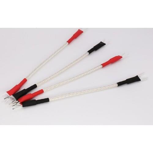 Hi-End Hifi audio Odin Silver Plated Jumper Cable hifi speaker Jumper speaker cable audio jumper