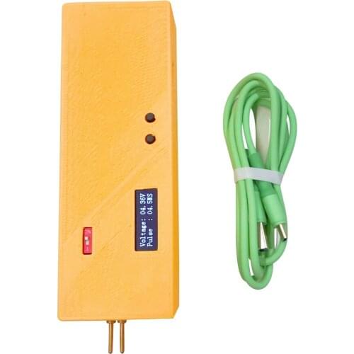 Mini Compact Handheld Spot-welding Machine Pulse Adjustable Welders for 0.15mm Pure Nickel Sheet