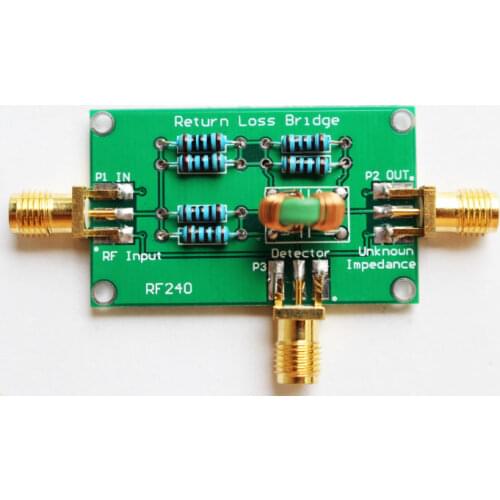 New 1PC Return Loss Bridge Module Return Loss Bridge 1-500Mhz SMA Interface