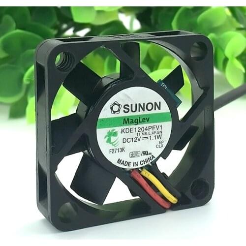 Original SUNON 4010 12V 1.1W 4CM Silent North and South Bridge Fan KDE1204PFV1