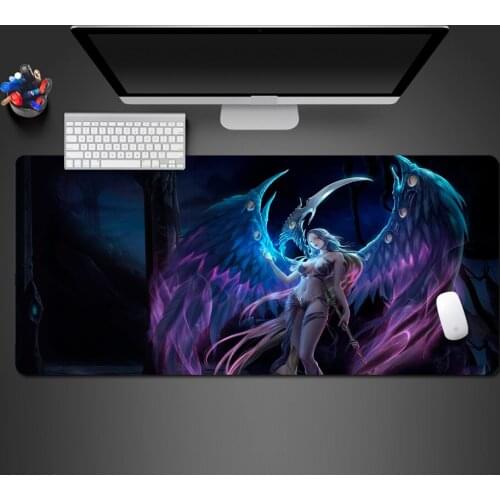 Hot Sexy Angel Wings Game Mouse Pad Best-selling High Quality Natural Rubber Mouse Pad Computer Game Accessories Keyboard Pads