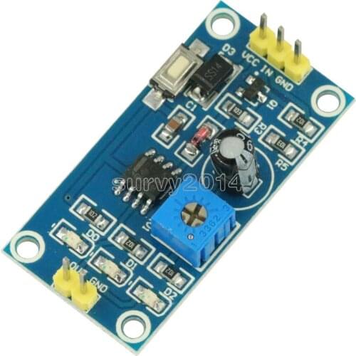 NE555 DC 5-12V Delay Relay Shield Timer Switch Module 0-150 Second Adjustable 12V Volt Time Delay Relay Module Board DIY