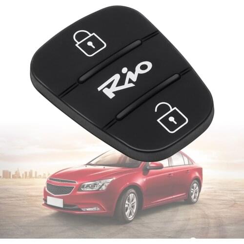 3 Buttons Rubber Pad Insert Replacement Fit for Ceed Hyundai Solaris Accent l10 l20 l30 Kia Rio Flip Remote Car Key Shell