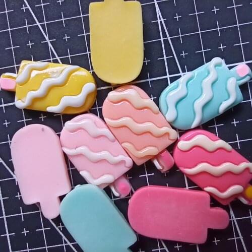 1pcs/lot resin flat back stripe Ice 24mm simulation of food Cabochon Scrapbook DIY phone decoration B408-11