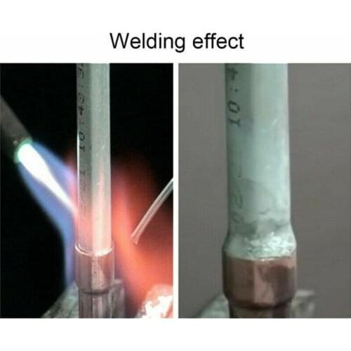 50pcs Aluminum Solution Welding Flux-Cored Rods Wire Brazing Rod 1.6MM X 50CM Welding Flux-Cored Rods Metalworking Wire Rods