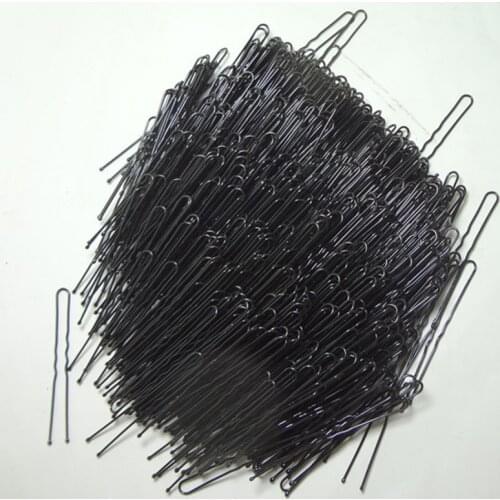 600Pcs / lot New U-shaped Black Hair Pin Hair Tool