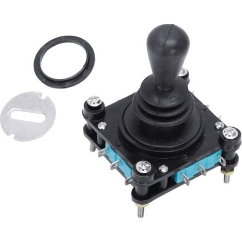 AC 240V 5A 4NO 4NC Momentary 2.5mm Fixing Thread Joystick Switch