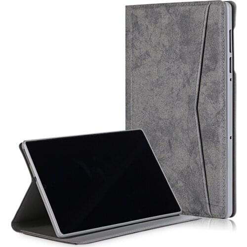 Tab M10 FHD Plus TPU Cover for Lenovo Tab M10 Plus TB-X606X/TB-X606F Leather Smart Case with Front Holder and Wallet Slot+Pen