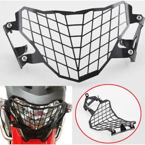Black Motorcycle Front Headlight Screen Cover Protector For BMW G310 GS 2017-18