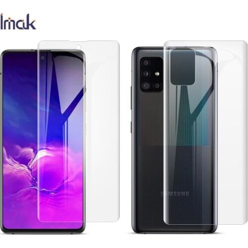 For Samsung Galaxy A51 5G Screen Protector IMAK Hydrogel III Soft TPU Protective Film for Samsung Galaxy A71 5G Not Glass