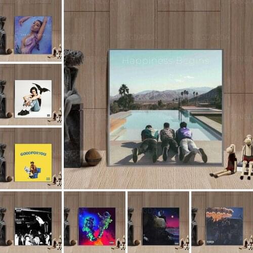 HD Prints Modular Picture Abstract Portrait Canvas Paintings Poster For Living Room Square Home Decoration Wall Art Framework