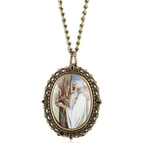 Personality Quartz Pocket Watch Analog Pendant Stylish Stick - up Pocket Watches for Boy Unique Oval Dial Watch Pocket for Men