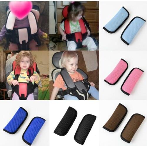 2Pcs Baby Kids Safety Seat Belt Shoulder Cover Protector Child Protection Crotch Seat Belt Cover For Car Safety Seat Accessories