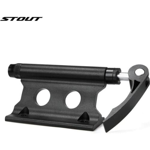 Bicycle Fork Mount Bike Rack Bicycle Stand Quick Release Aluminium Alloy MTB Fork Fixed Clamp for Trunk Carrier Road Bike