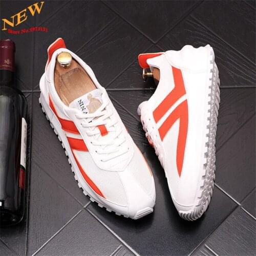 Summer White Men Sneakers Hip-hop Casual Shoes Trainers Men Height Increasing Shoes Zapatillas Hombre