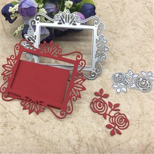 Lace Flower boxes Metal Cutting Dies Stencil Scrapbooking Photo Album Card Paper Embossing Craft DIY