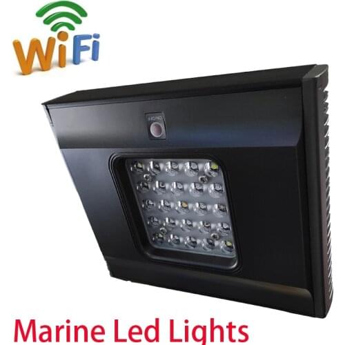 Jebao wifi led aquarium light marine seawater reef coral stone tank light fish tank lamp lighting