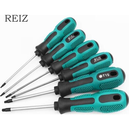REIZ 3/6/11Pcs Insulated Screwdriver Set Multitool Magnetic Torx Screw Driver Bits Non-slip Handle Electrician Repair Hand Tools