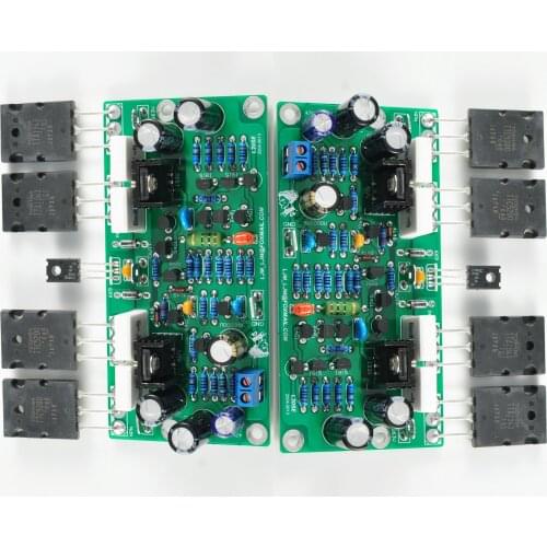 L20 SE Audio Amplifier Board A1943 C5200 Stereo Dual Channels 350W Amplifier Amp Board 4ohm DIY Kits 2pcs
