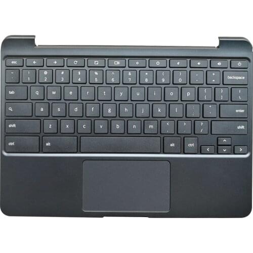 NEW Laptop Palmrest Upper Case with Keyboard Touchpad For Samsung Chromebook XE500C13 S3 BA98-00603A