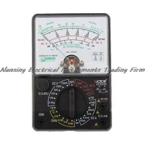 Fast arrival VICTOR instrument pointer multimeter VC3010 pointer multimeter mechanical multimeter multimeter pointer