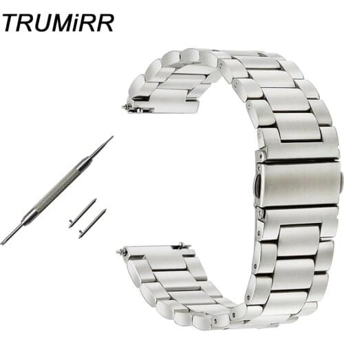 20mm 22mm Quick Release Watchband for IWC Men Women Watch Band Stainless Steel Strap Wrist Belt Link Bracelet Black Gold Silver