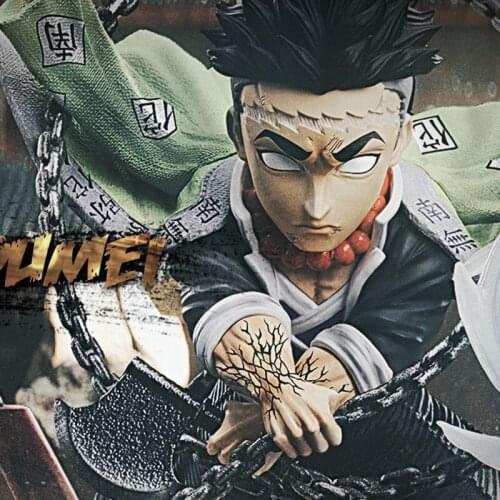 Presale Demon Slayers Blade G5 Rock Pillar Sorrowing Islet Xing Ming GK Limited Statue Figure