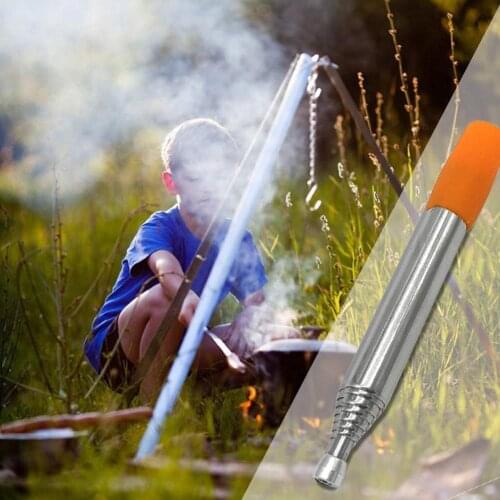 Barbecue BBQ Blow Fire Tube Mouth Blowpipe Tools For Outdoor Fire Blowing Beach Equipment Stick Tool Garden Camping Q6S2