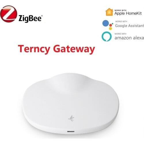 Terncy Zigbee 3.0 Smart Hub Gateway Home Automation Bridge Comptible with Apple Homekit Google Home Alexa Apple TV HomePod