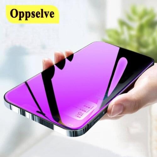 3D Anti-blue Light Full Cover Tempered Glass For iPhone 11 Pro Max X XS MAX XR Screen Protector For iPhone 8 7 6 6s Plus Glass