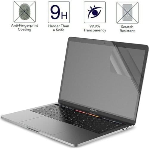 Laptop Screen Protector for Apple Pro 15" Touch Bar A1707 A1990 Scratch Resistant Transparent Screen Protective Film