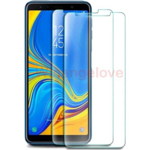 100pcs Tempered Glass Screen Protector Film Guard 9H Hardness Explosion Shatter Film For samsung galaxy A9 A90 A80 A70 A60 A20e