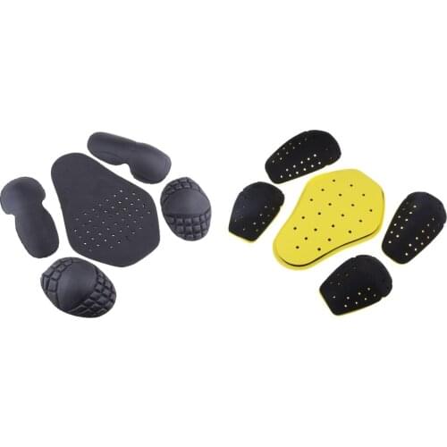 2 Sets Motorcycle Motocross Armour Elbow Back Shoulder Elbow Protection Pads