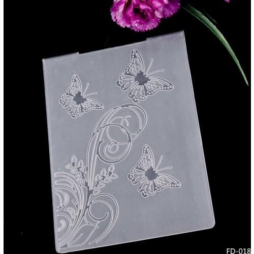 2019 New Arrival Scrapbook BUTTERFLY Design DIY Paper Cutting Dies Scrapbooking Plastic Embossing Folder