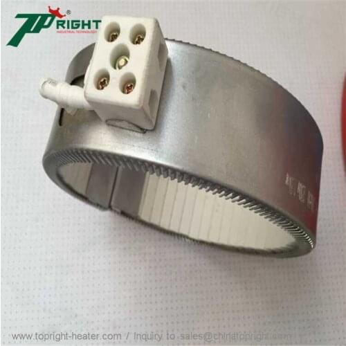 3types 230v Ceramic Band Heater for extruder plastic