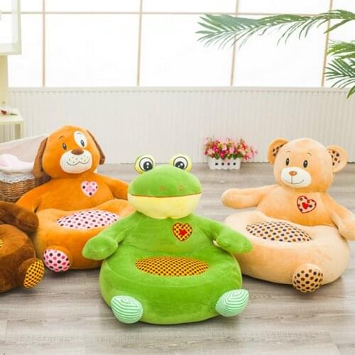 45*45cm Baby Play soft Plush Chair For Baby Learn Sit Baby Chair pillow Play Game cushion sofa Kids Learn Stool toy