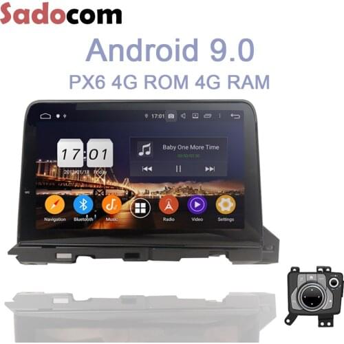 PX6 DSP 10.25" Android 10.0 8 Core 4GB + 64GB Car DVD Player Stereo GPS Glonass Map RDS autoradio For Mazda 6 Atenza 2018 2019