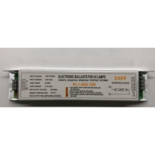 Ballast For Ultraviolet Printing Lamp Germicidal Lamp 55W 60W 75W 80W 100W Special Straight Tube Electronic 230V220V