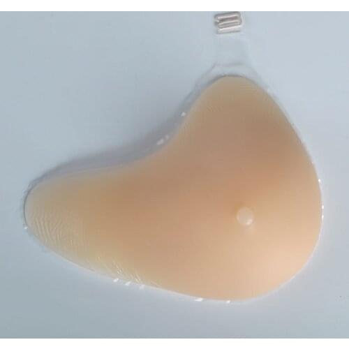 1pcs Fake Silicone Breast Left Right Extension Shape With Hooked Imitation Realistic Postoperative Breast Form Hook Type Boobs