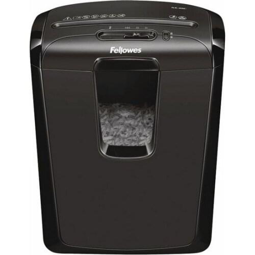 Micro-Cut Paper Shredder Fellowes M-8C 15 L 8 Sheets Black