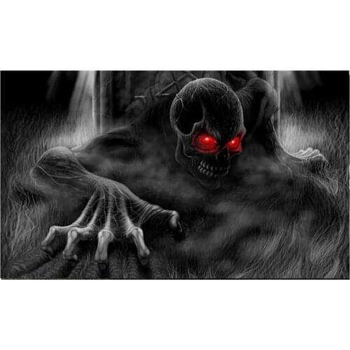 Surprise 3D Car Rear Windshield Sticker Waterproof One Way Material 130x70cm Unique ORC Wolf Thriller Sticker