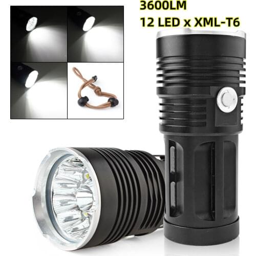 DUUTI Waterproof Super Bright 3300LM 11 x XML-T6 LED Hunting Fishing Flash Light Torch