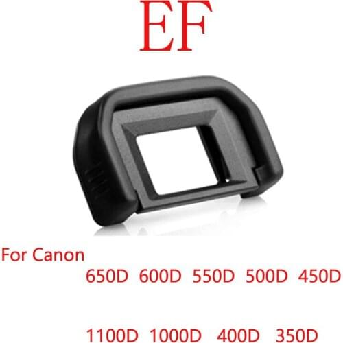 100pcs/lot EF Rubber Eye Cup Eyepiece Eyecup for Canon 650D 600D 550D 500D 450D 1100D 1000D SLR Camera