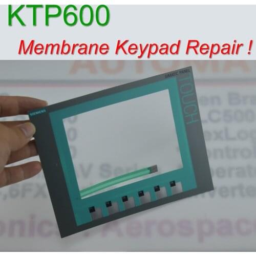 6AV6647-0AC11-3AX0 KTP600 Membrane Keypad for HMI Panel repair~do it yourself,New & Have in stock