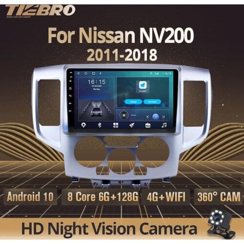 2DIN Android 10.0 Car Radio For Nissan NV200 2011-2018 Stereo Receiver GPS Navigation Car Multimedia Player Auto Radio DSP IGO