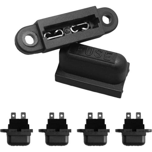 5pcs Amp Auto Blade Standard Fuse Holder Box for Car Boat Truck with Cover 30A