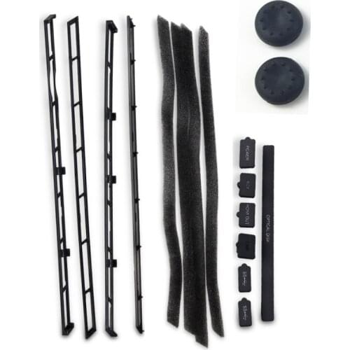 PS4 Slim DIY Dust Prevent Cover Case Stopper Pack Dustproof Kit For SONY PlayStation 4 Slim PS4 Slim Console Dustproof Mesh